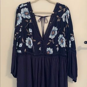 Blue floral Chic Soul dress